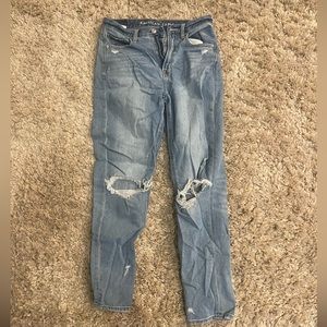 american eagle mom jeans